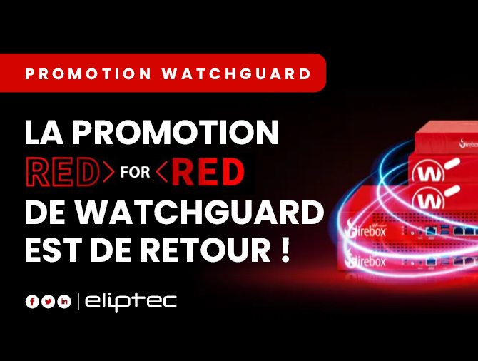 WatchGuard : Promotion RED for RED